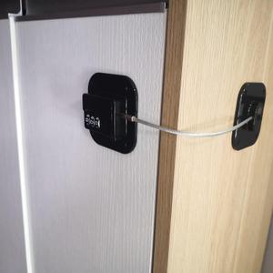 YEYA Upgraded Cabinet Locks Baby proofing, Desk Drawer Locks with Key (Black 1 Pack)