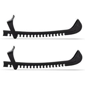 Ice Skate Guards Ice Skate Blade Covers Skate Blade Protector, 1 Pair of Adjustable Skate Guards for Hockey or Figure Skating (Large (Adult), Black)