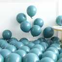 158PCS Teal Balloons Arch Garland Kit, Turquoise Sand White Metallic Gold Balloons Garland for Baby Shower Bridal Shower Wedding Birthday Party Decorations