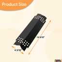 BQMAX Grill Grates Replacement for Nexgrill 5 Burner 720-1046 720-1046A, Cooking Grate Replacement for Nexgrill Replacement Parts 5 Burner, Cooking Grate, Heat Shield Kit for Nexgrill 720-1046, 17 1/8" kit