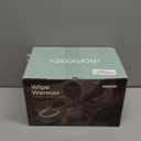 Momcozy New Baby Wipe Warmer, 100pcs Larger Capacity Wipe Dispenser, 10-Min Fast Heating with 4 Temperature Modes, Innovative Spring Design, Silicone & Top Seals,Quick Even Heating, 3-Level Nightlight (Upgraded WW02 100pcs, Green)