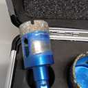 Diamond Drill Bits Set Tile Hole Saw Diamond Hole Saw 9pcs 6/8/10/20/25/35/50mm,35mm5/8-11 Beveling Chamfer Bit,1pc SDS Adapter for Glass Ceramic Porcelain Tiles Marble Brick Granite pots