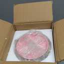 vensovo 6 Inch Peach Pink Terracotta & Clay Pots for Plant with Saucer - 4 Pack Medium Terra Cotta Planter with Drainage Hole, Flowerpot for Indoor Outdoor Plants, Crafts, Wedding Favor