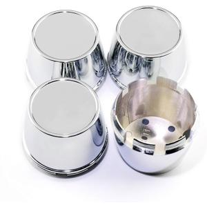 RTRHINOTUNING 4 PCS 69.5 mm Wheel Center Caps Compatible with Ultralite Mini Wheels SPML2 SPML3 SPML5, OD: 2.74 in / 69.5 mm ID: 2.56 in / 65 mm Chrome Hub Caps