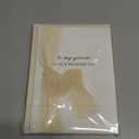 2 Pcs Wedding Day Card to Bride and Groom, with Bow Ribbon and Envelopes, 1 to My Bride and 1 to My Groom on Our Wedding Day Card(Light Nude)