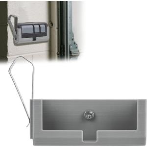 for Chamberlain Wall Mount Garage Door Opener Houlder, Wall Mount Bracket for Chamberlain Garage Door Opener Wall Mount, Includes A Bonus Sun Visor Clip