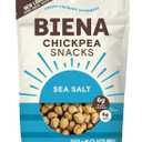 BIENA Chickpea Snacks, Sea Salt | Gluten Free | Vegan | Dairy Free | Plant Based Protein (Single 5 oz. Bag) (BBD 07/22/26)