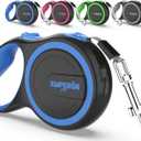 Emperor Pets 26 ft Retractable Dog Leash Large Dogs - Up to 110lbs, Heavy Duty Leash Retractable 26 ft, Dog Leashes for Large Breed Dogs -BL26 (Blue)