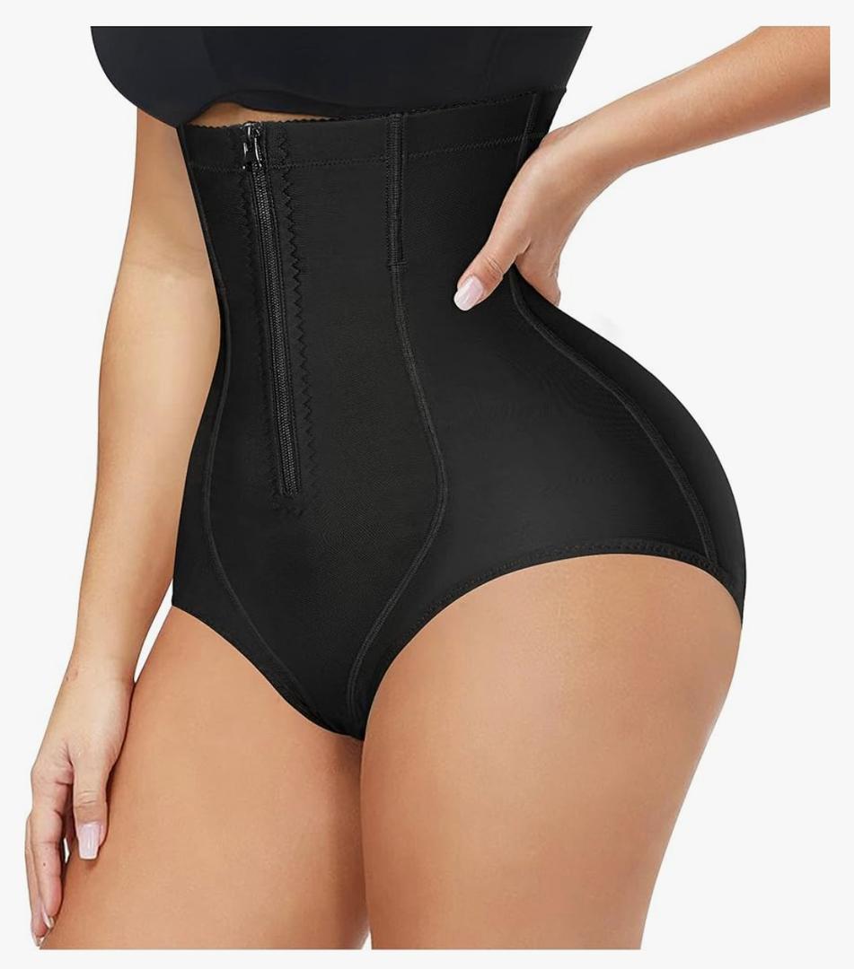 Gotoly Women Butt Lifter Shapewear Panties Waist Trainer Body Shaper Hi-Waist Tummy Control Slim Smooth Panty Size Large