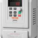 VEVOR VFD 3HP, 2.2KW, 10A, 1 Phase 220V-240V Input to 3 Phase 220V-240V Output Variable Frequency Drive, 0-400Hz VFD for AC Motor Speed Control
