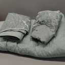 DJY Sage Green Quilt Set California King Size, Branch Botanical Bedspread Coverlet Set, Soft Microfiber 3 Piece Green Floral Quilt Bedding Set Lightweight Summer Bedspread for All Season