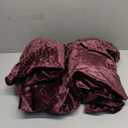 Purple Velvet Curtains, Back Tab Drapes/Window Treatments for Living Room,Bedroom (2 Pieces, 96 inches Long)