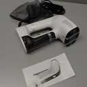 Vacuum Steamer for Clothes, 3200Pa Suction Handheld Clothes Steamer, Dual Mode, LED Display, Portable Travel Steamers for Clothes, Steaming & Ironing 2 In 1, 160ml Water Tank (for 110-120V) - White