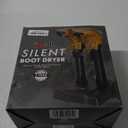 JobSite Boot Dryer - Silent Shoe Dryer & Warmer For Work Boots, Gloves & Shoes - Fanless Convection Dry - Helps Reduce Odor