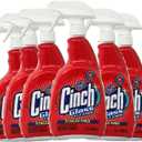 Spic & Span Cinch Glass Cleaner, 32 oz Spray Bottles, Streak-Free Window and Mirror Cleaner, Pack of 6
