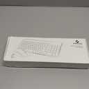 Rechargeable Wireless Keyboard and Mouse Combo- J JOYACCESS 2.4G Compact Quiet Slim Wireless Keyboard Mouse Combo for Laptop,PC,Desktop,Computer,Windows- Black