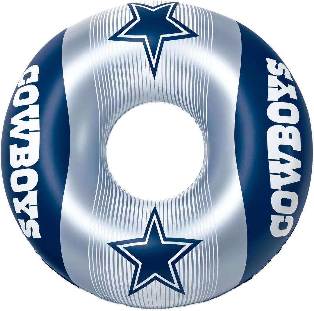 BigMouth 36 Inflatable Pool Floats Officially Licensed NFL Fan Gear Merchandise Inner Tube for Adults and Teens