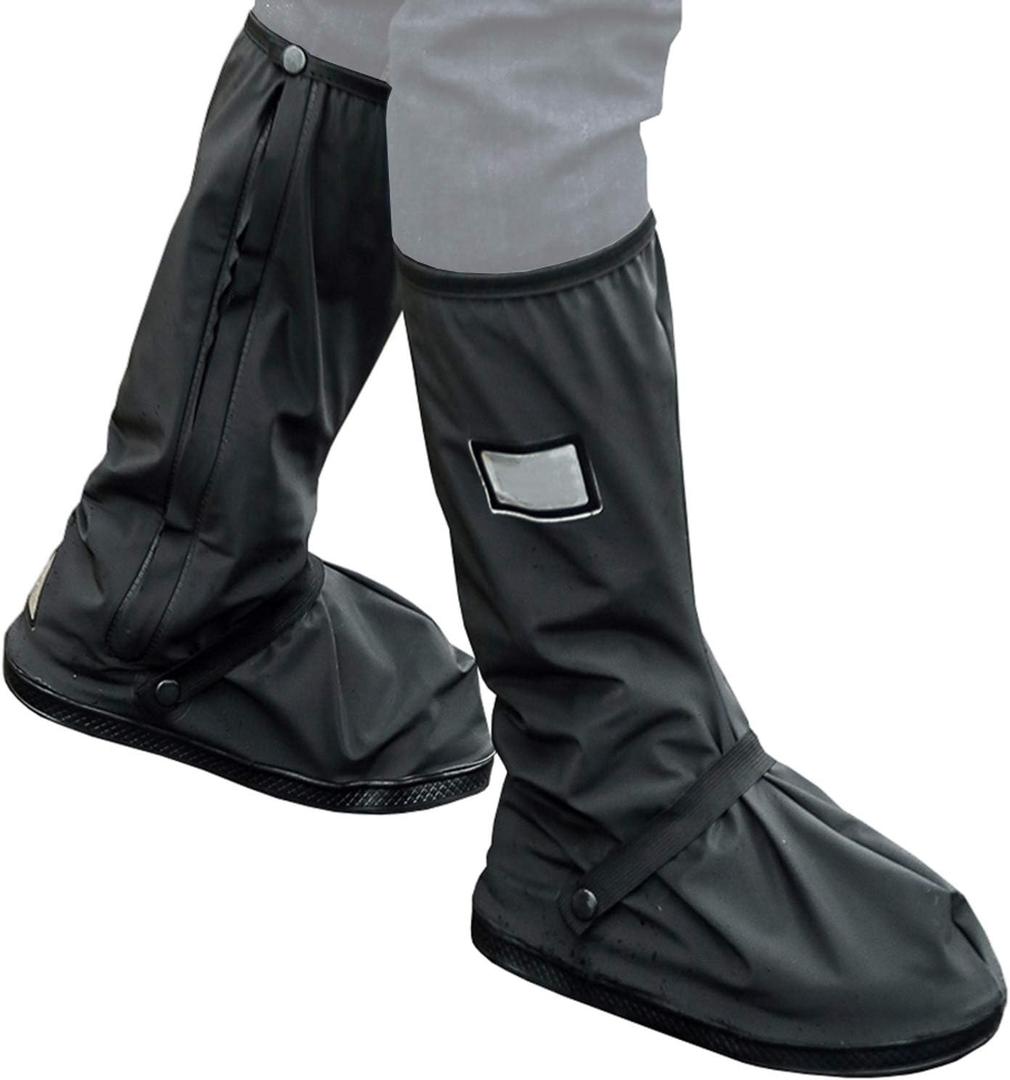 Galashield Waterproof Shoe Covers Rain Shoe Covers Slip Resistance Galoshes Rain Boots Over Shoes (Medium)