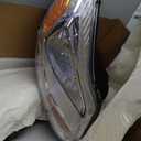 Headlights Headlamp Assembly compatible with 2012 2013 2014 Ford Focus Halogen Models,Include Bulbs, Chrome Housing Amber Corner