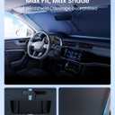 REEVAA 2025 Upgraded Car Windshield Sun Shade [99% Sun Protection for Ultimate Interior Protection] Keep Cool, Foldable Sunshade Car Accessories with Storage Bag for Sedan/Compact SUV | M (64" x 32")