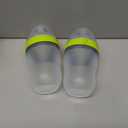 Comotomo Baby Bottle Double Pack, Green, 8oz