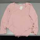 Women Long Sleeve Bodysuit, Size XL