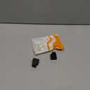 Uvital RJ12 6P6C 1 Female to 2 Female Telephone Line Splitters, Telephone Landline Cable Connector and Separator(Black,2 Pack)