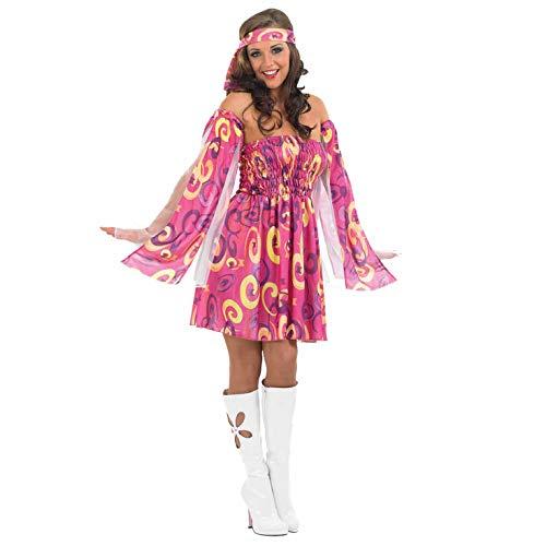 fun shack 70s Hippie Costume for Women, Colorful Fringe Vest, Retro Outfit, Groovy Style, Fun Festival Wear, Size L