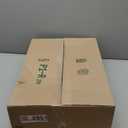 GRANNY SAYS Black Storage Bins with Lids, Decorative Storage Boxes with PU Handles, Linen Closet Organizer, Storage Baskets for Shelves, Fabric Storage Bins for Clothes, Extra Large