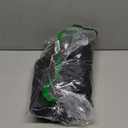 Dog Raincoat for Medium Large Dogs,rain Jacket Coat, Full Leg Coverage Waterproof Rain Suit with Detachable Hood & Tail, Reflective Strips, Snag-Free Top Zipper (Black for Girl, Medium)