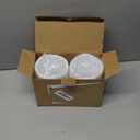 Homemory 4"x6" Large Solar Candles Outdoor Waterproof, Dusk to Dawn, Solar Powered Flameless Candles for Outdoor, Lanterns, Set of 2