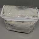 Blackout Curtains 50x100 Inches Long Custom Rustic for Living Dining Room Darkening Faux Linen Curtains Drapes Weather Burg Thermal Insulated Sound Draft Cold Warm Blocking Curtain No Light Cream Back Tab