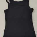 Women's Tank Top Sleeveless Ladies Workout Tee Black S