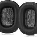 Lambskin Ear Cushions for Apple AirPods Max Headphones Replacement Earpads Sweat Proof Ear Cups Cushion Easy to Install with Magnet,Sheepskin and Memory Foam(Black)