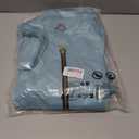 Scrub for Women Set - Cute Scrub Top & Pants with Zipper Multi Pocket, Anti Wrinkle, Slim Fit (Blue, XS)