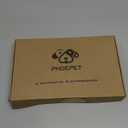 PHOEPET No Pull Dog Harness, Unique Colors Reflective Adjustable Dog Vest, with Soft Training Handle Metal Clips for Small Medium Large Dogs (Baby Pink Base & Grey Straps,M)