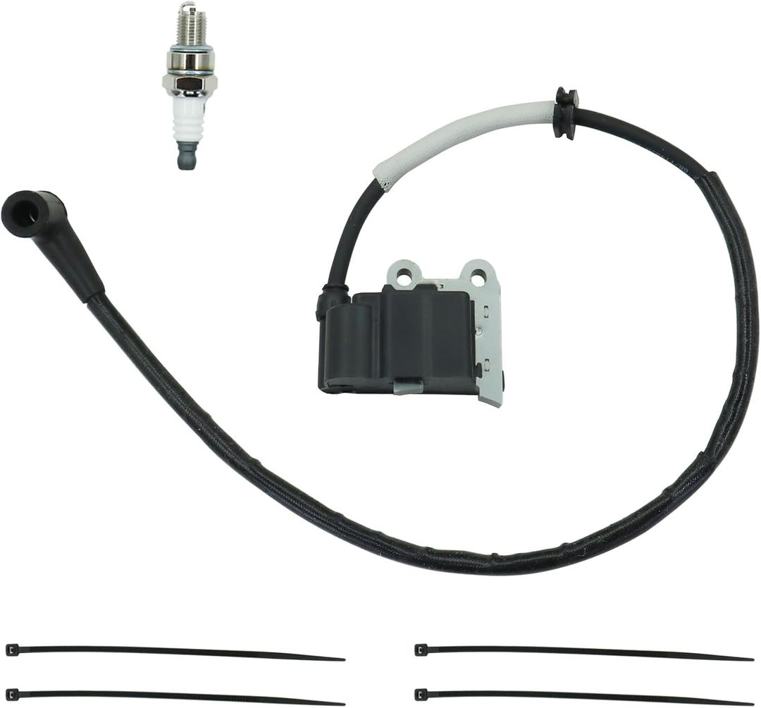 502846401 Ignition Coil Compatible with Husqvarna Backpack Blower 150BF 350BF 150BT 350BT EBZ5100 EBZ5150 BB2250 Replaces Part Number 502846401 511492901 Ikeda-D RML DO-2
