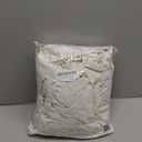 Joywell Cream Natural Back Tab Rod Pocket Linen Curtains 84 Inches Long 2 Panels for Living Room Bedroom Neutral Boho Farmhouse Rustic Light Filtering Semi Sheer Curtains Window Treatment 52x84