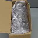 50 Sets 12 oz Clear Plastic Cups with Strawless Sip Lids, Thickened Clear Disposable Plastic PET Crystal Cups for Iced Coffee, Smoothie, Cold Beverage, Drink Shops and Party Catering