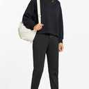 Libin Women's Joggers Pants Athletic Casual Sweatpants Petite/Regular/Tall (Black, L)