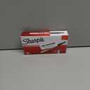 Sharpie Retractable Permanent Markers, Fine Tip, Black, 12 Count - Desk, Classroom, Office Supplies