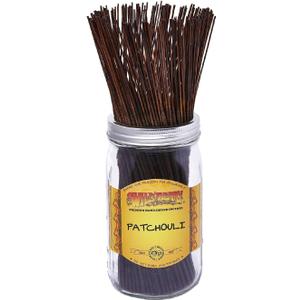 Wild Berry Incense Sticks - Patchouli - Classic Fragrance with Jasmine and Cedar Wood - Hand Dipped in The USA (100 Count)
