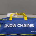 Snow Tire Chains for Car SUV Pickup Trucks, Universal Car Snow Chains, Snow Traction for Tires, Fit for Tire Width 195 205 215 220 225 235 240 245 255 265 (Large)