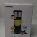 CHEFMAN Single Serve Coffee Maker, K Cup Coffee Machine: Compatible with K-Cup Pods and Ground Coffee, Brew 6 to 12oz Cup Drip Coffee Maker, 40oz Water Reservoir, Cup Lift, Filter Included