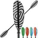 WONITAGO Kayak Paddle Adjustable, Lightweight Carbon Fiber Kayaking Oar, 86-94 Inches 