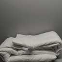 Climaloft Hybrid Wool Comforter King Size with 100% Organic Cotton, Hypoallergenic Down Alternative Luxury Duvet Insert with Tabs, Temperature Regulating All-Season Bedding, White, Size 106×90