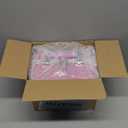 Joligrace Makeup Train Case Makeup Case Organizer Portable Cosmetic Box Storage with 2 Trays Mirror Locking Make Up Travel Case for Nail Kits Cosmetics Craft Traveling Makeup Box Mermaid Pink