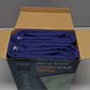 Inspire Waterproof Washable Mattress Pad, Quilted and Dark Colored to Hide Stains, Oversized 34"x 72"  Adults and Kids Reusable Underpad for Incontinence (34x72 - 1 Pack)