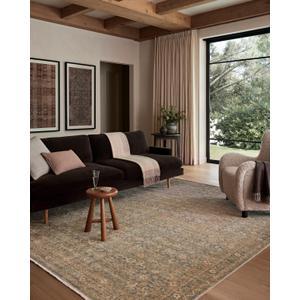Loloi Amber Lewis Molly Denim/Gold 9'-6" x 13'-6" Area Rug
MOL-02 Approx. 9x13 Blue Living room Dining room Bedroom, Vintage Inspired, Textured, Artisanal, Area Rug