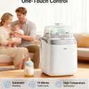 Bear Bottle Washer Pro, Baby Bottle Washer and Sterilizer and Dryer - All in One Machine for Bottles, Pump Parts & Baby Essentials with 90 Detergent Tablets - Effortless, Time-Saving
